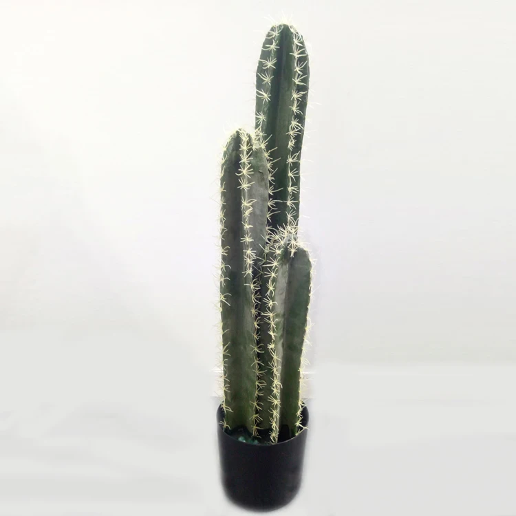 Hot Sale large artificial green cactus plant large artificial cactus indoor decoration plants bonsai coconut tree price