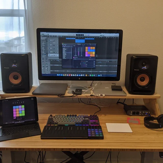 Фанера без винтов ноутбук держатель монитора компьютера ПК подставка для канцелярских принадлежностей полка легко собирающийся студийный фото дома и офиса рабочего стола