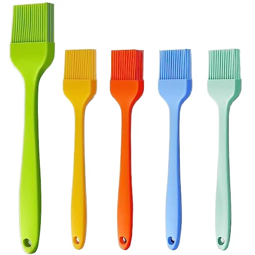 Food Grade Silicone Basting Pastry Brush Olive Oil Baking Butter Cooking BBQ Sauce Brush for Dough