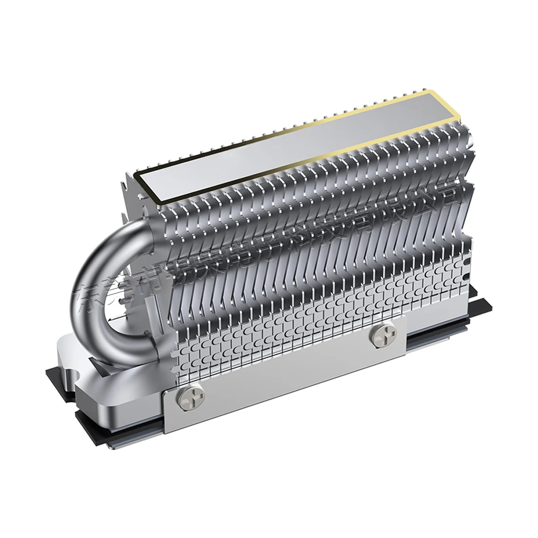 XiRong Custom Made Industrial PC Computer CPU Cooling Module Copper Base Aluminum Fin Server Cooler High Fans Cooling