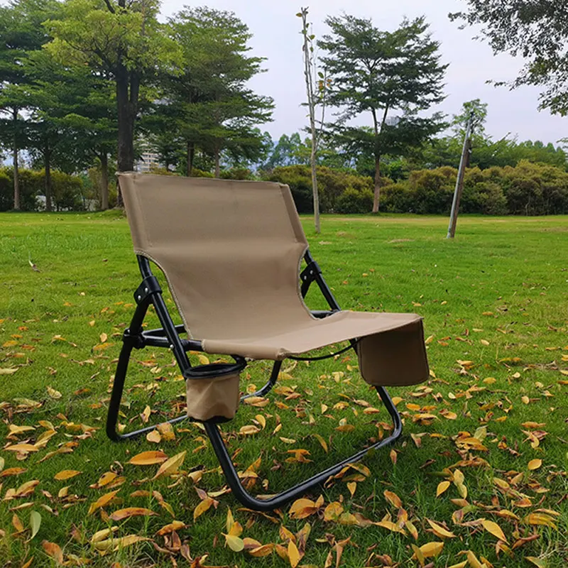 APC082 Hot-selling Wholesale Folding 600D Oxford Camping Fishing  easily  set up garden chair