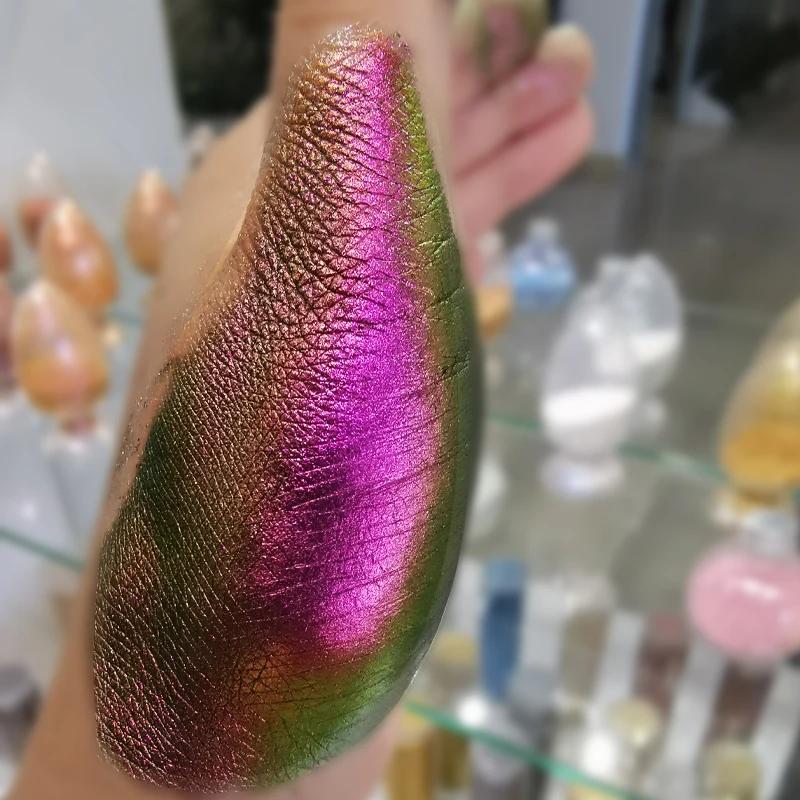 Factory Price Color Shifting Super Intense Chrome Watercolor Chameleon Pigment Car Painting Pigment Automotive Paint