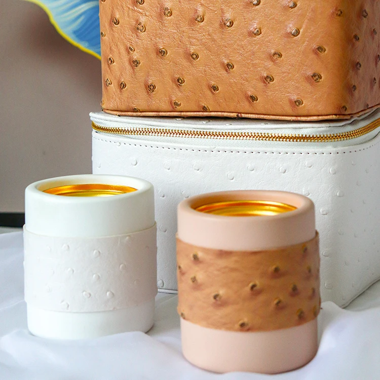 factory mini travel censers leather bag