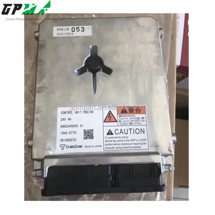 Новый двигатель ECU для экскаватора JS240 ZX200-3 4HK1 8-98204685-0 блок контроллера двигателя 8982046850 898204-6850