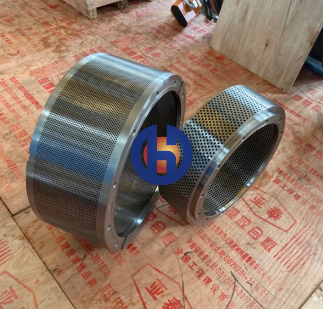 animal feed pellet machine Salmatec Maxima 840 stainless steel ring die pellet die