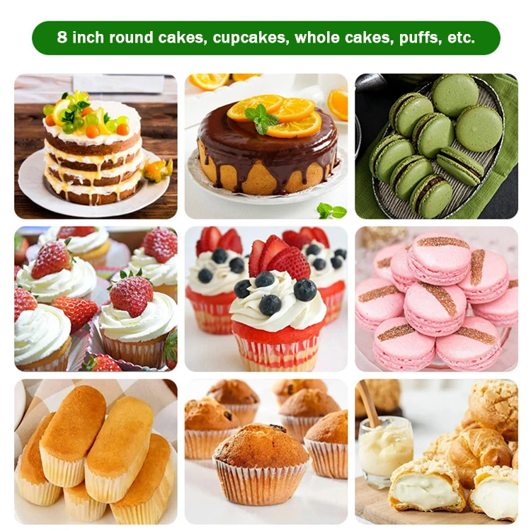 Save labor Cost Raise Production Capacity Semi-Auto PLC control Cake Merigner Depositor Dropping Injection Machine