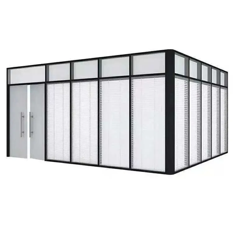 
Hotel partition wall banquet hall and mobile folding door hotel private room hanging rail partition board exhibition hall event 