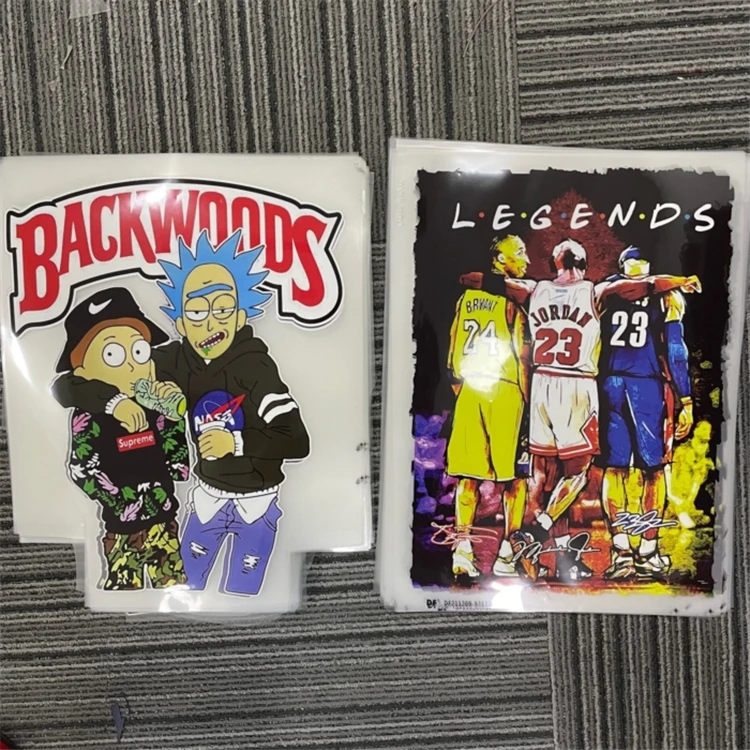 Custom Heat Press Transfers Carton Heat Transfer Vinyl for T Shirts