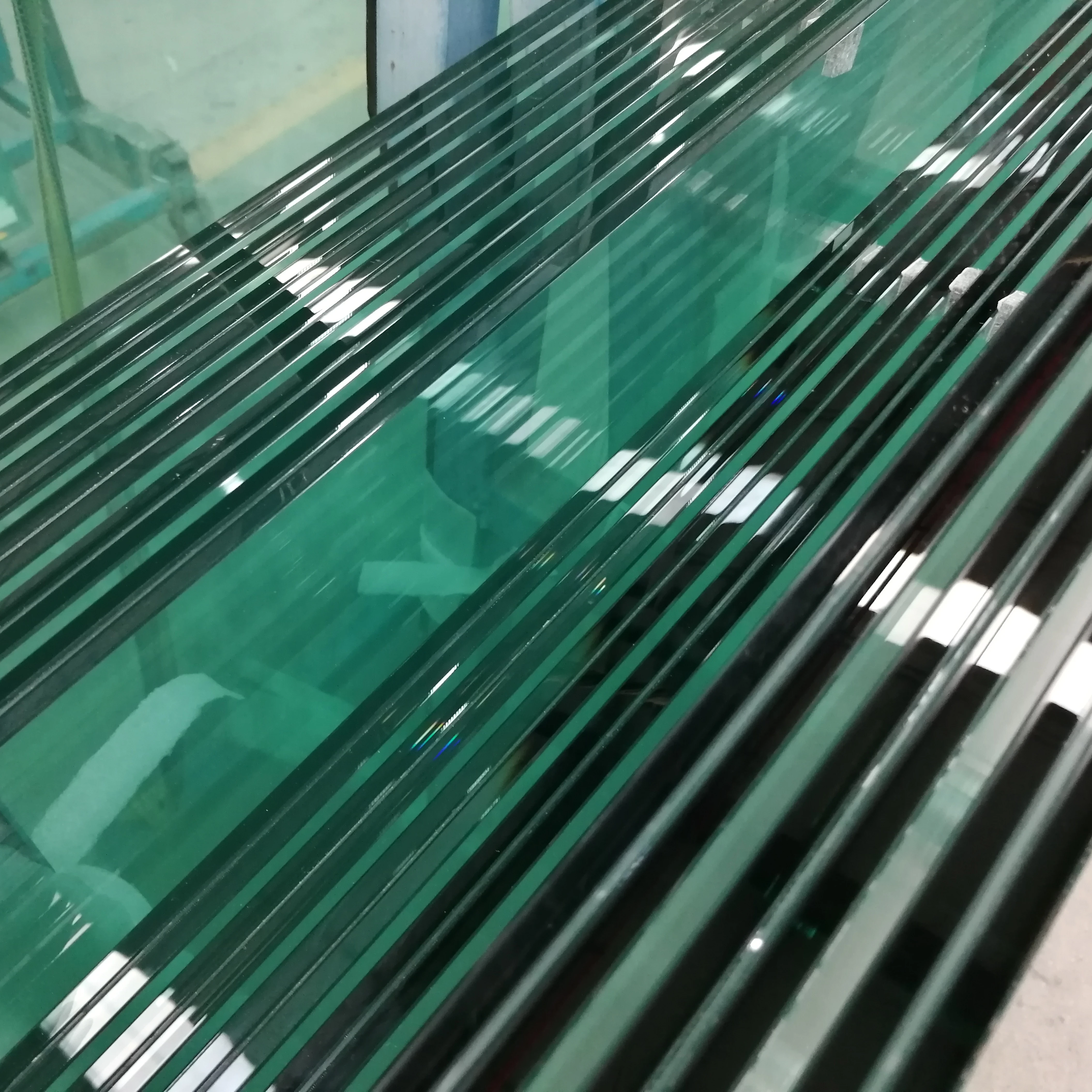 Clear Laminated Toughened Glass Balustrade Railings Glass Compliance to Regulation of Australia New Zealand