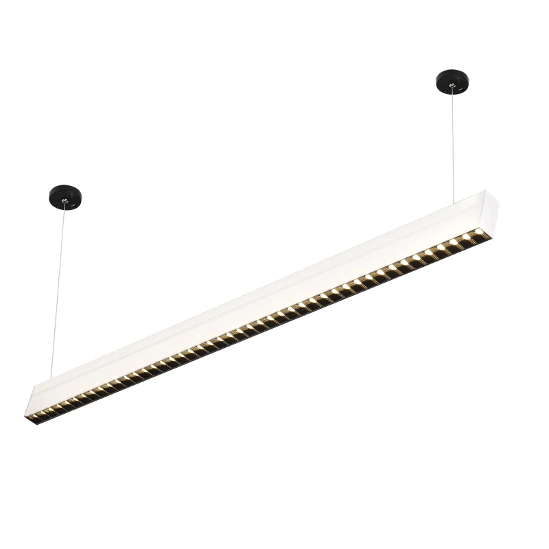 HUAYI Factory Wholesales Suspended Trimless Linear Light Shapes Led Linear Light 1200mm 1500mm 4ft 8ft Led Shop Light Fixtures