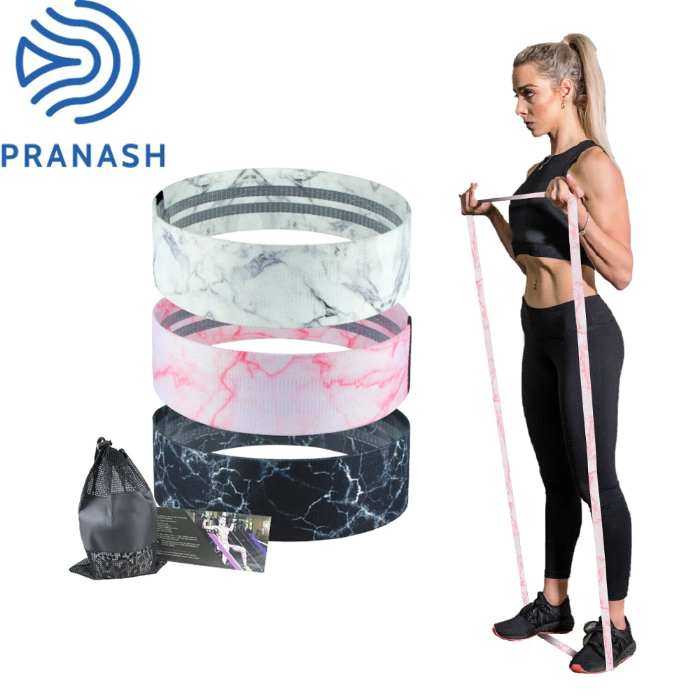 Custom Logo Printed Yoga Gym Exercise fitness for Legs Fast Delivery Gym Hip Circle Resistance Band Yoga