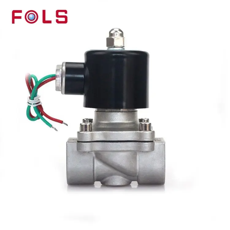 DN20 3/4 inch 2W-200-20 Normally Closed stainless steel  AC220V DC12V DC24V 2 way mini electric actuator Solenoid Valve