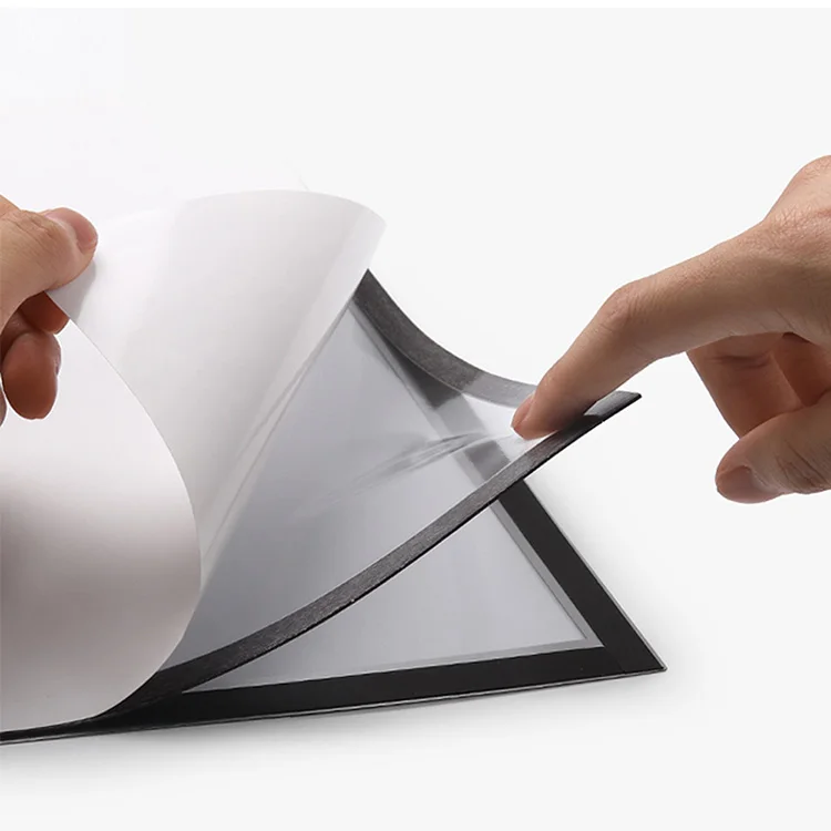 
Family Company Information Introduction License Wall mounted photo frame with magnet,magnetic sticker fridge 