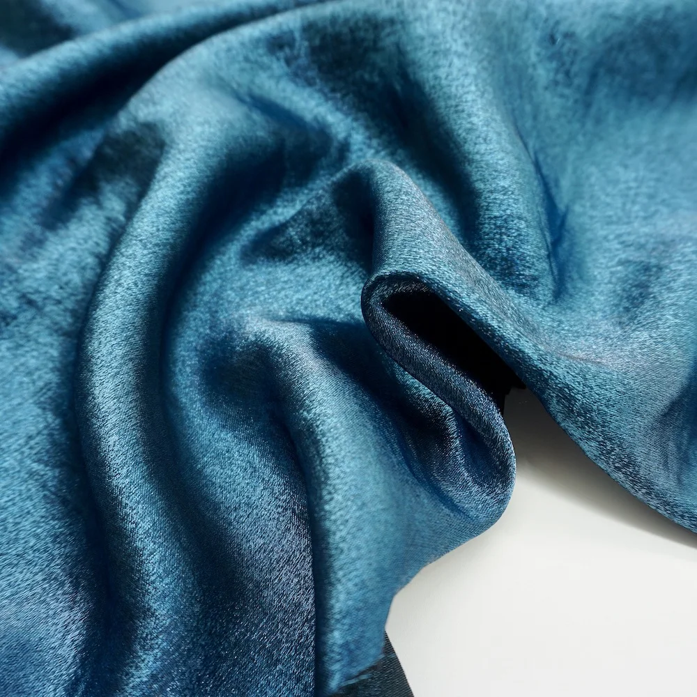 Wholesale Shining 70% Cotton 30% Nylon Fabric Ripstop for Jacket Wedding Dancing Dress