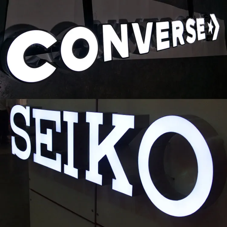 Outdoor Custom 3D Logo Office Indoor Business Sign Board Interior Signage Design Company 3D Letter Signage Channel Letter