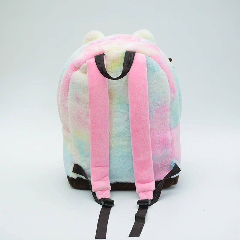 Cat anime pattern Custom High Quality Cute Multi-function Canvas University Student School Bags  Laptop Backpack