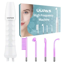 Portable Handheld High Frequency Facial Wand Anti-Aging Skin Tightening Machine Wrinkle Reducing Dark Circles Blemish