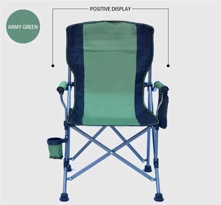 Outdoor Poldable Folding Chair Beach Chair Folding Lightweight Camping Fishing Chair
