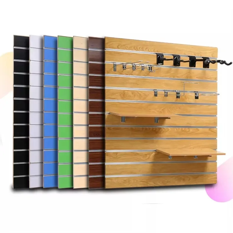18mm Slotted MDF/ Slat Wall MDF Sheet/slot Mdf Board