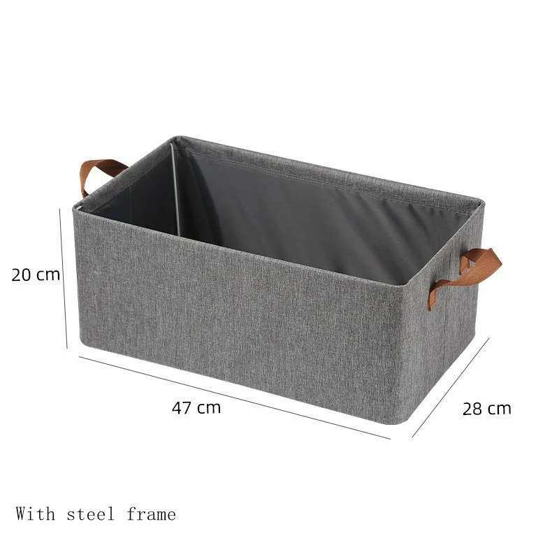 Storage Box Basket Folding Home Clothes Sorting Box Storage Box