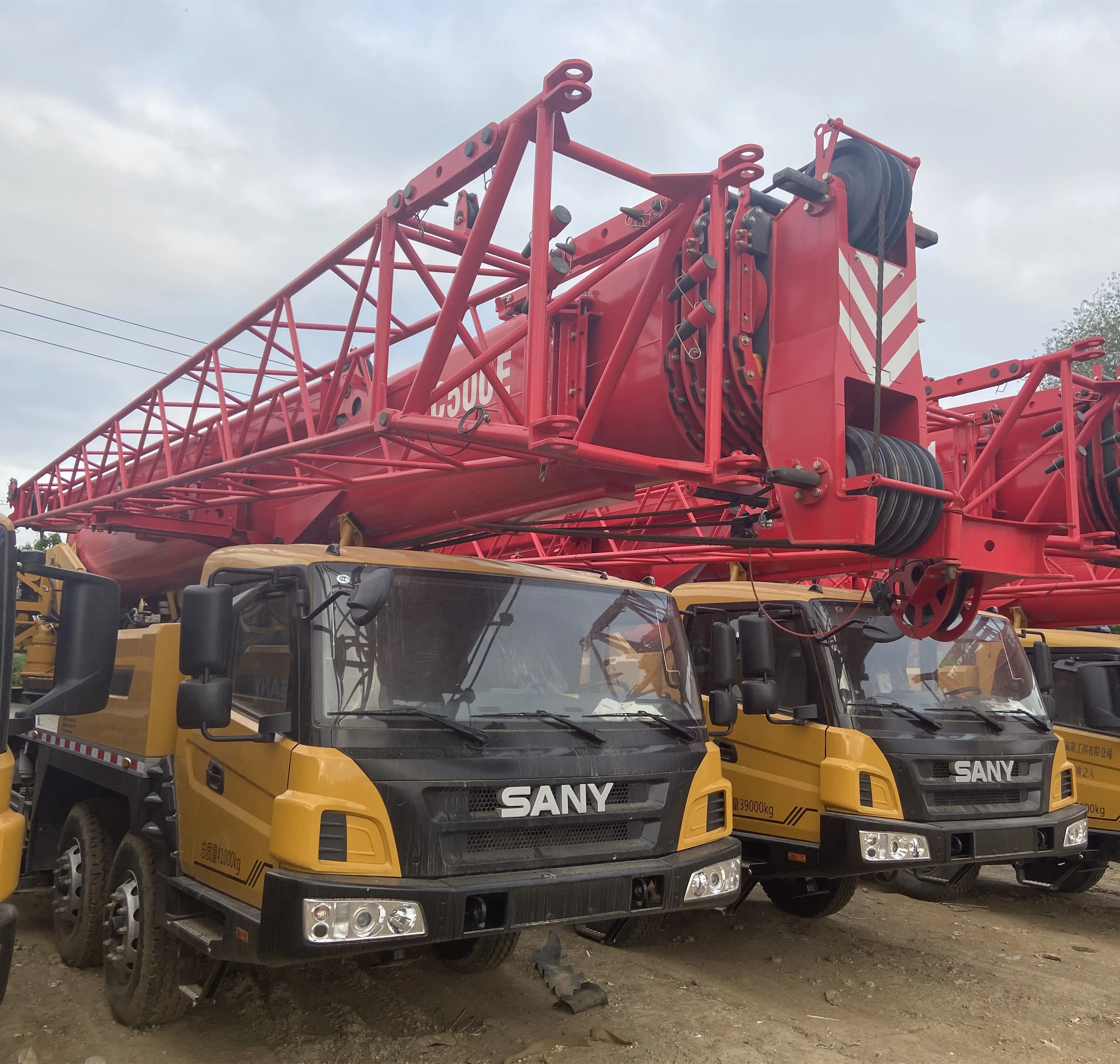 SANY STC500 50 тонн гидравлический автокран б/у T мобильный