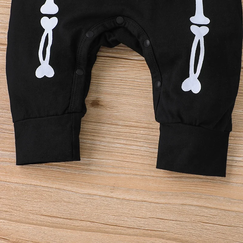 Newborn Halloween Jumpsuit baby boy long sleeve Jumpsuit spider web printed fashion Jumpsuit baby clothes 0-12 months