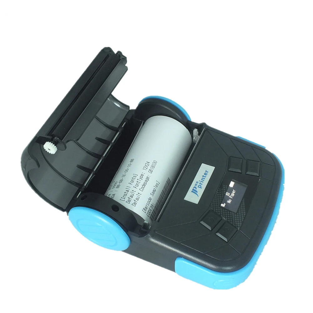 MTP-3A LED display 12V1A Power 80mm Receipt BT Printer with free thermal paper wireless portable label printer