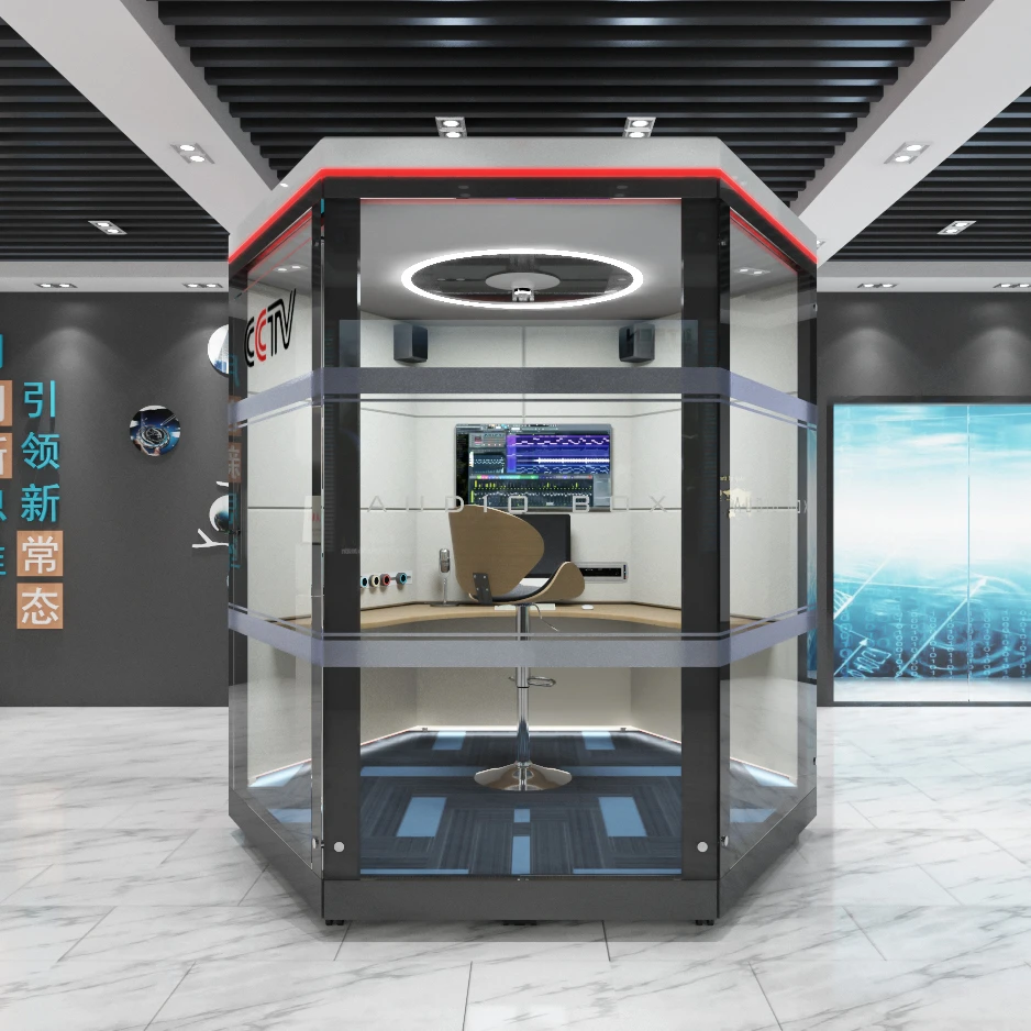 Подвижные портативные Звукоизолированные консоли для офисной комнаты управления Kesino с профессиональной технической поддержкой