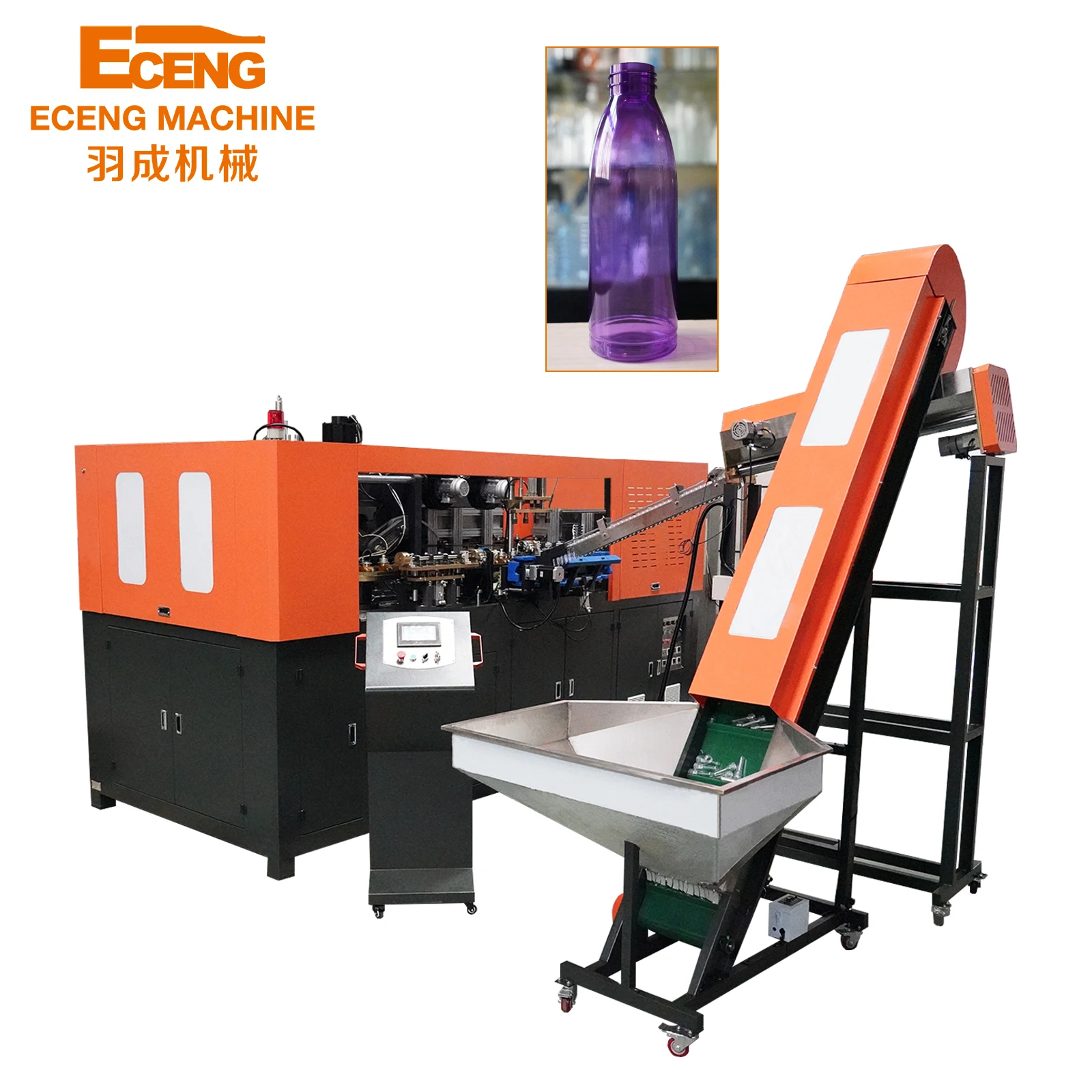 OEM full automatic preform pet plastic bottle blowing blow molding machine  350ml 650ml 950ml 2 liter 1000ml