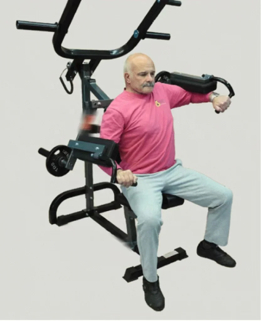 XinruiFitness Wholesale Best Price Standing Shoulder Press Machine Standing Lateral Raise Delt Machine