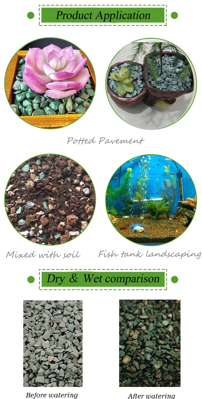 Hot Sale High quality natural green zeolite granular for Agricultural and Horticultural Plant Breeding