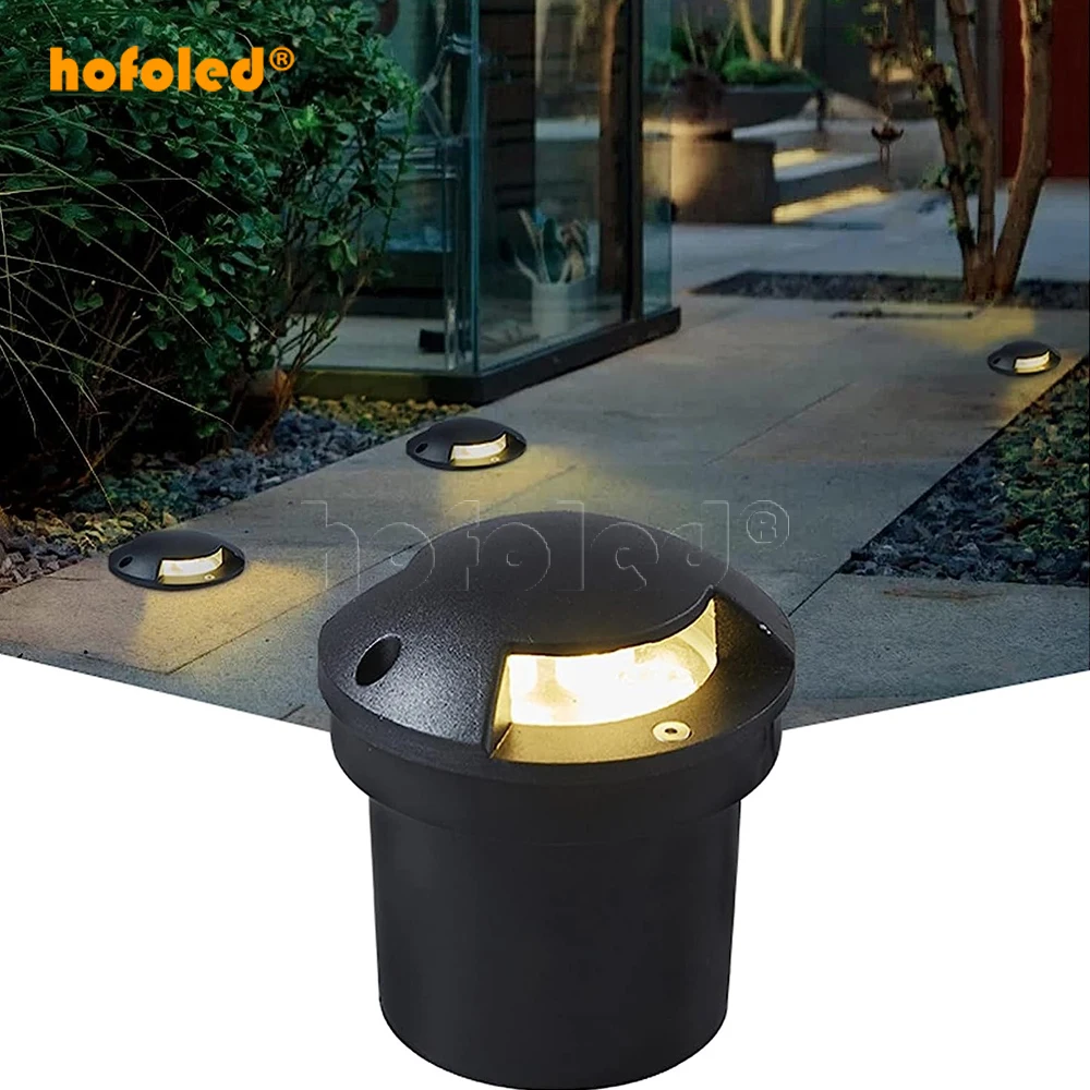 3W 6W 9W 12W Waterproof LED Deck Inground Landscape  Led Lamp Underground Light