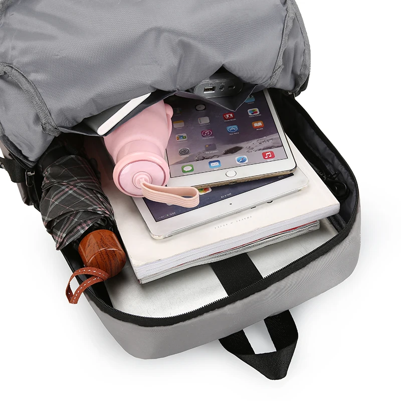 Anti-Theft Notebook Protective Bag 15.6 inch PC Case USB Charger Men Waterproof Laptop Backpack Outdoor bagpack