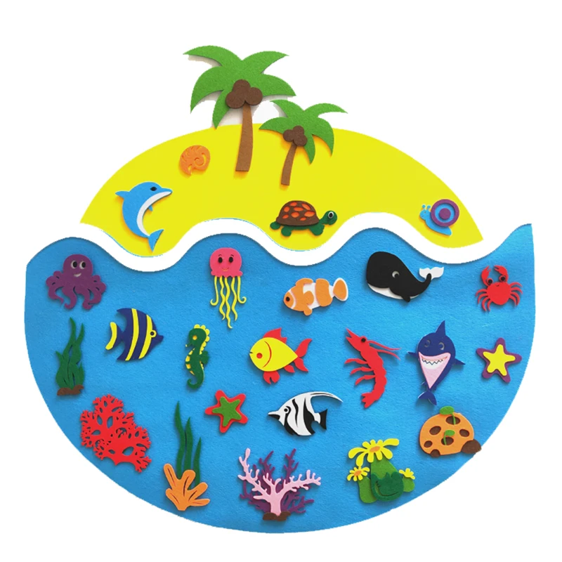 Игрушка-головоломка из войлока