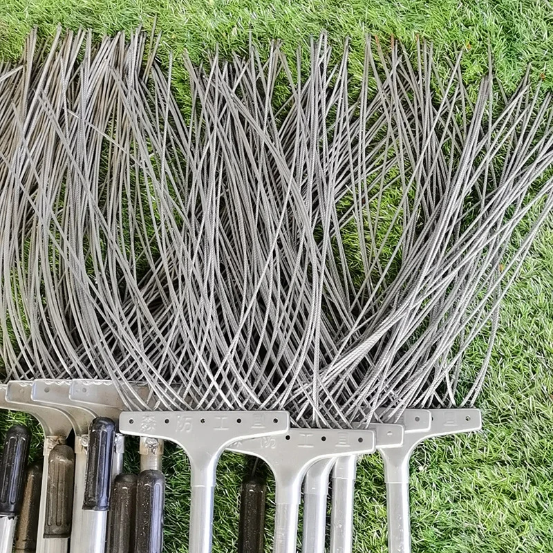 Fire fighting tool forest fire field forest mop broom equipment No. 3 iron fire-fighting whip