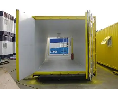 Hign quality customized  open top corten steel shipping container sea container