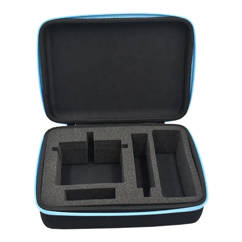 Wholesale small MOQ light-weight eva foam pack case with zipper oem eva case manufacturer for instruments