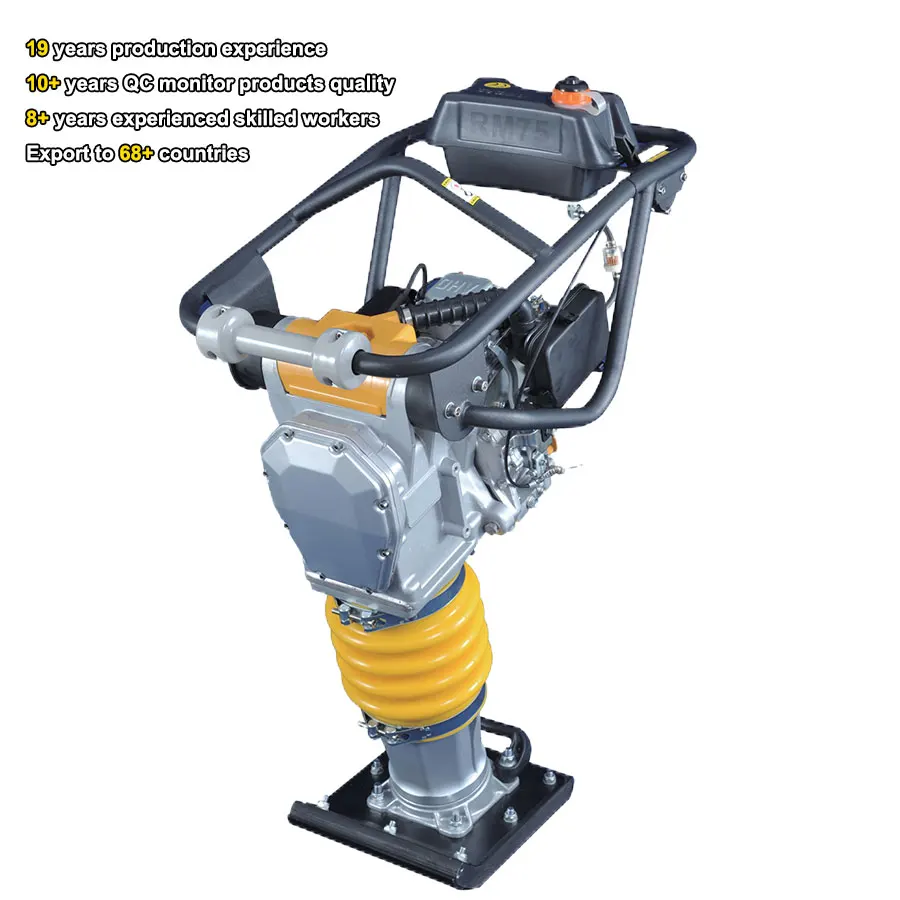 PME-RM70 CE Hand Construction Pneumatic Petrol Engine Compactor Vibratory Jumping Rammer