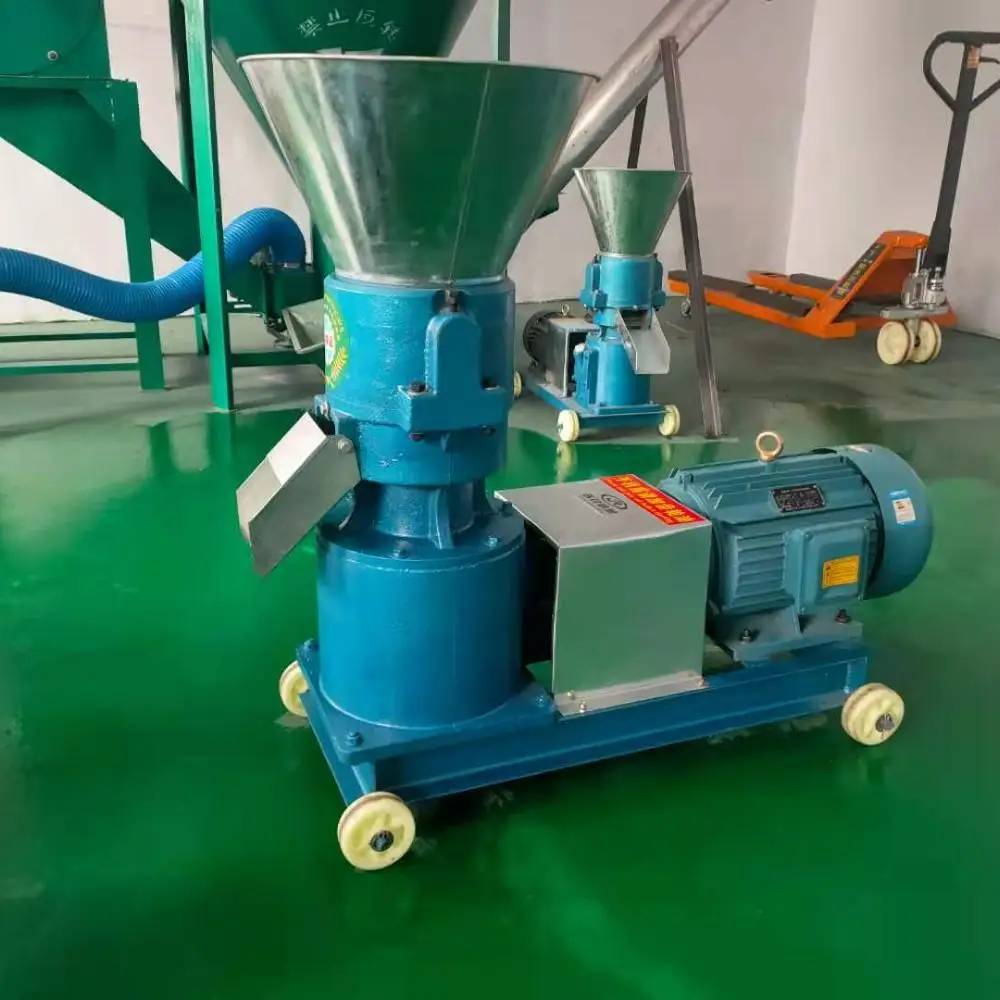 Small feed pellet machine Chicken feed making machine Animal feed Processing machine