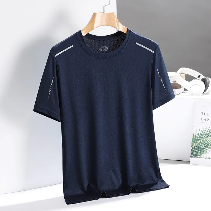 2022 Cheap Quick Dry Polyester Solid Color Printing Custom T-Shirt Running Men Oversized T-Shirt