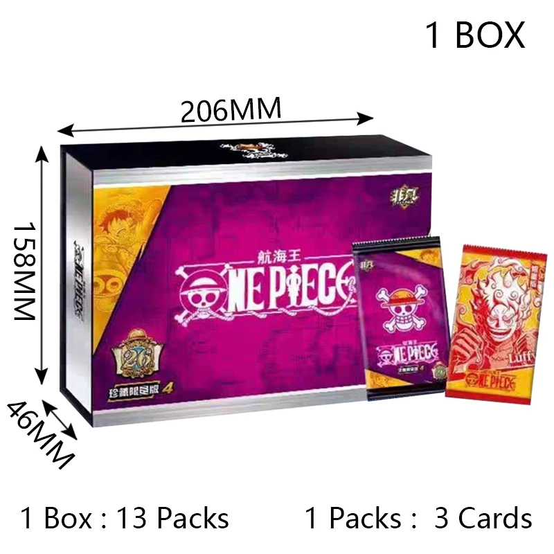 Wholesale Genuine One Pieced 26th Anniversary Limited Edition Collection Luffy ZoroNami Anime SSR trading Character Card