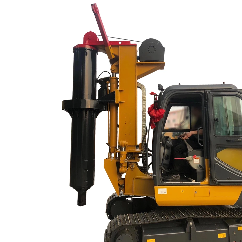 Micro rotary drilling rig for small engineering construction