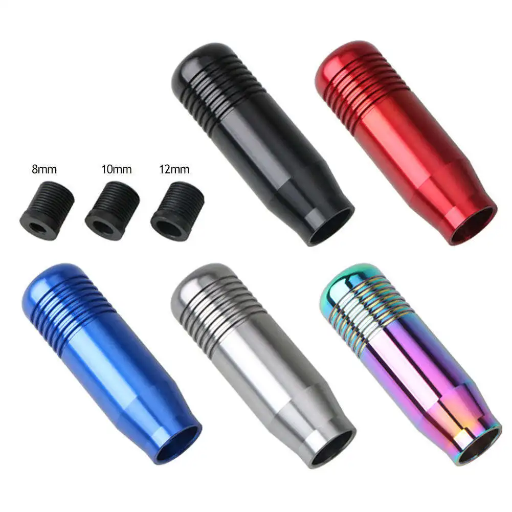 Manufacture Wholesale Universal Car Gear Shift Knob Stick Manual Transmission Aluminum Non-Slip Shifter Lever Knob
