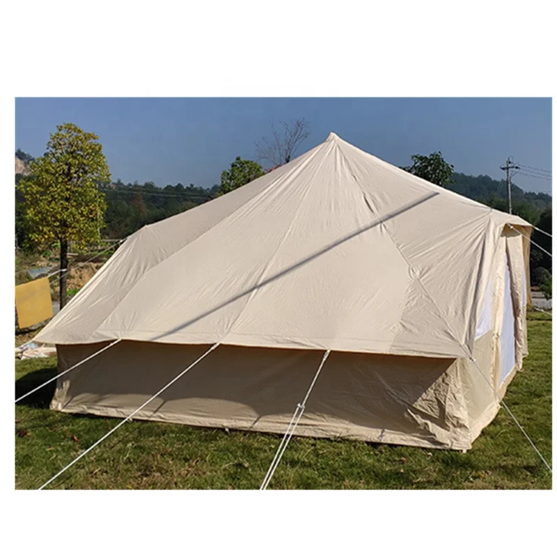 Thicker Oxford Canvas Tents Glamping Luxury Outdoor For Camping