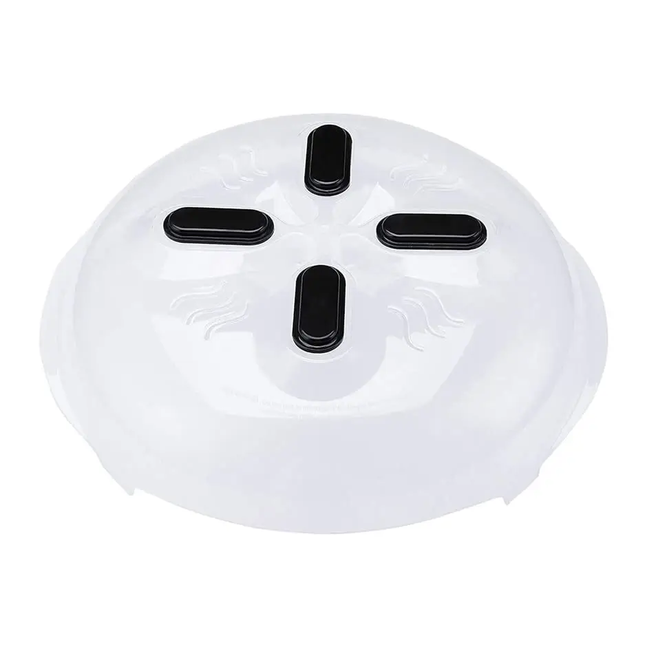 Kitchen Tool Heat Resistant Prevent Food Splatter Cover Magnetic Microwave Food Oven Dish Plate Cover
