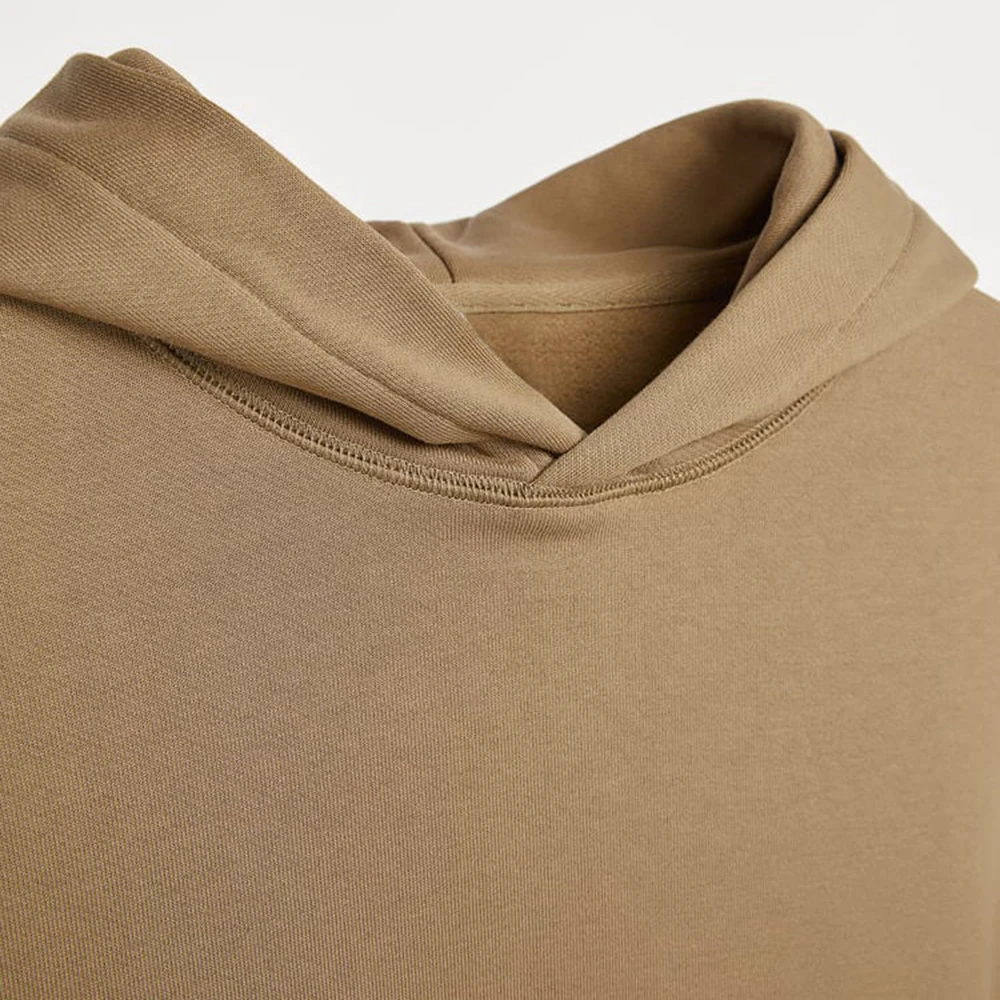 Custom Hoody Men 100% Cotton Thick Heavy French Terry Heavyweight Hoodie Pullover Puff Print Oversized Hoodies Manufacturer