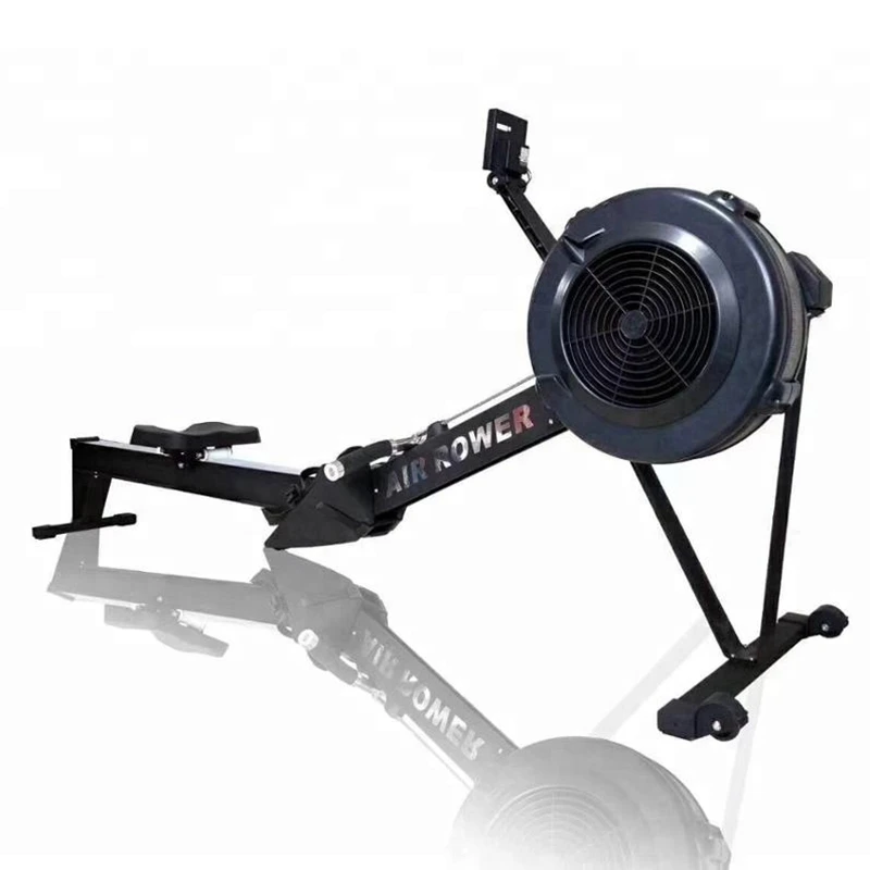 Factory Directly Supply Gym Equipment magnetic air rower seated row machine air rowing machine