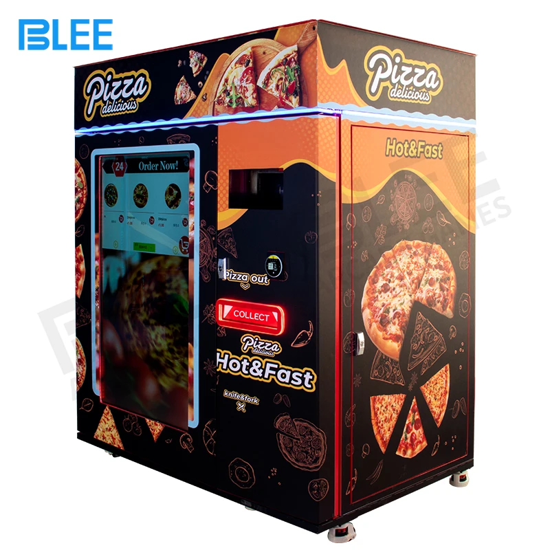 Competitive price self-service hot pizza oven vendo machine automatic heating fast vending machine for pizza