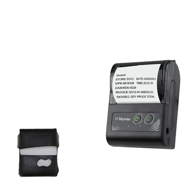 Office Printer Android IOS 58mm Pocket Portable Ticket Mini Device P10 58mm Receipt Printer