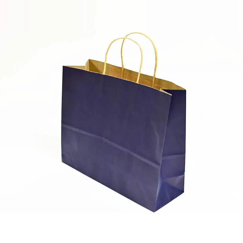 Customized Printing Paper Bag Takeaway Drink Packaging Handle Bags
